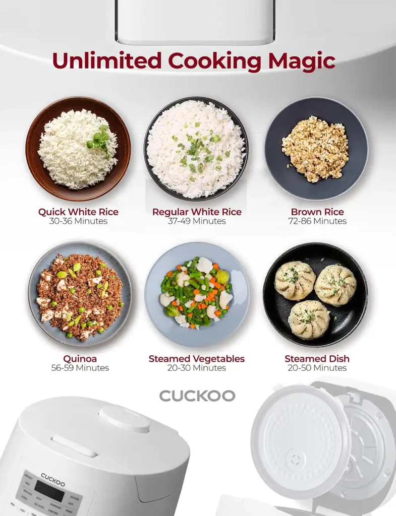 CR-0641F CUCKOO 6-Cup Micom Rice Cooker Stainless steel