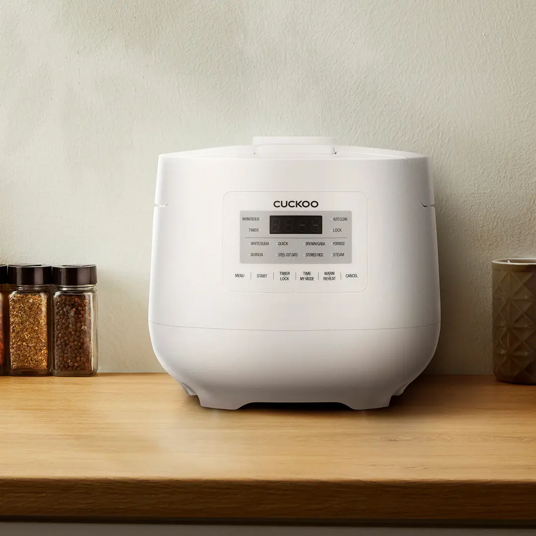 CUCKOO 6-Cup Micom Rice Cooker Stainless steel