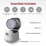 CUCKOO 6-Cup Micom Rice Cooker Stainless steel