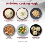 CUCKOO 6-Cup Micom Rice Cooker Stainless steel