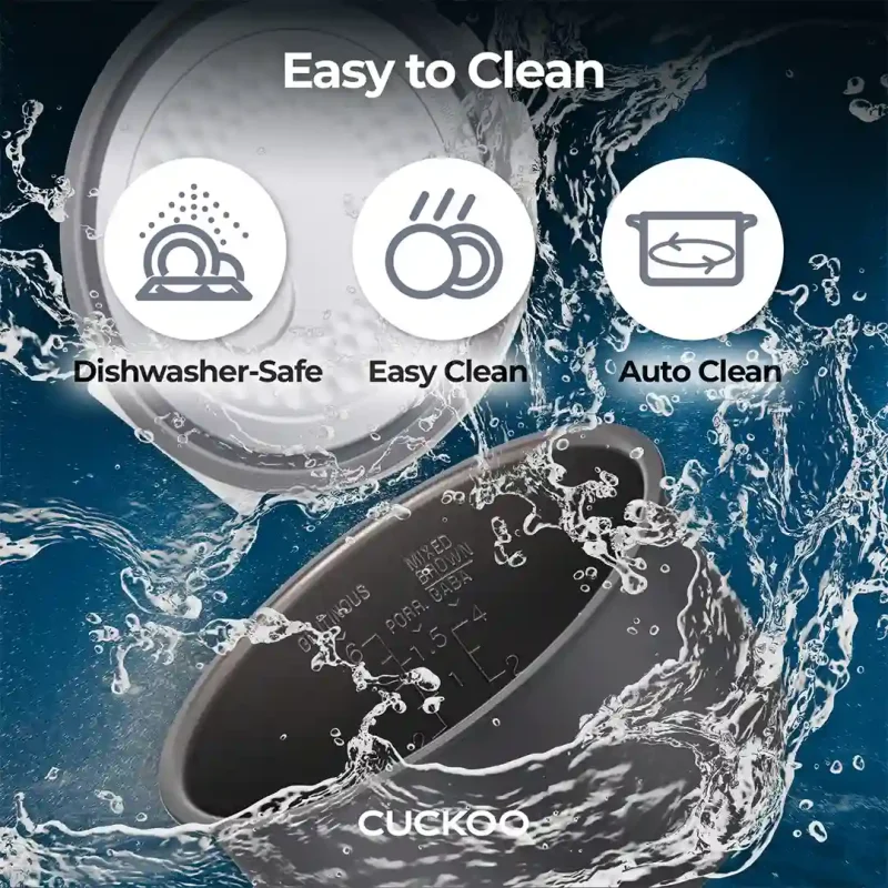 CUCKOO 6-Cup Micom Rice Cooker Stainless steel