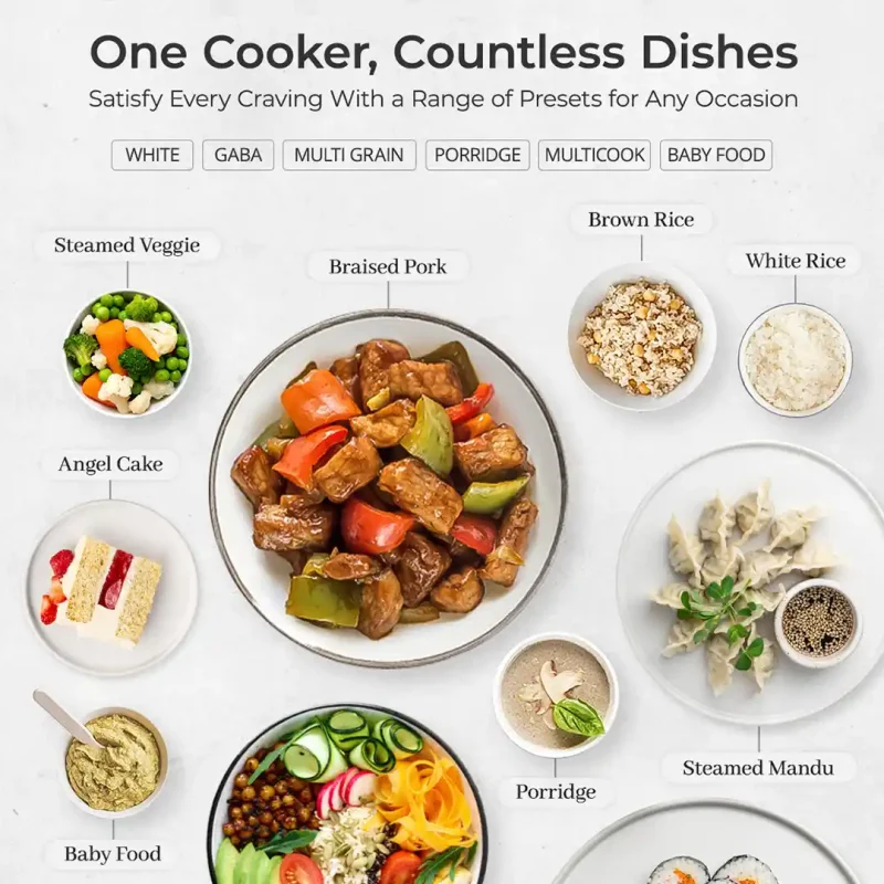 CUCKOO 6-Cup Micom Rice Cooker Non stick